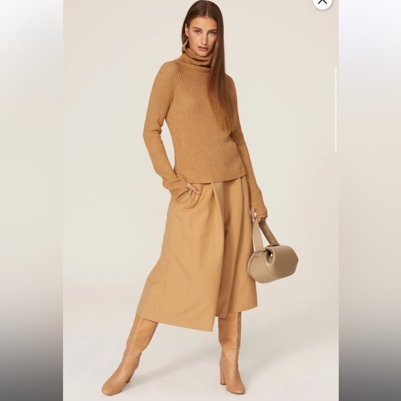 F/KaufmanFranco Collective Zip Back Turtleneck Sweater, RTR - Picture 2 of 9